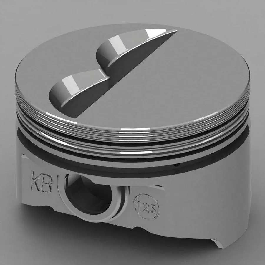 Kb Sbc Flat Top Piston Set 4.040 Bore -7Cc 1