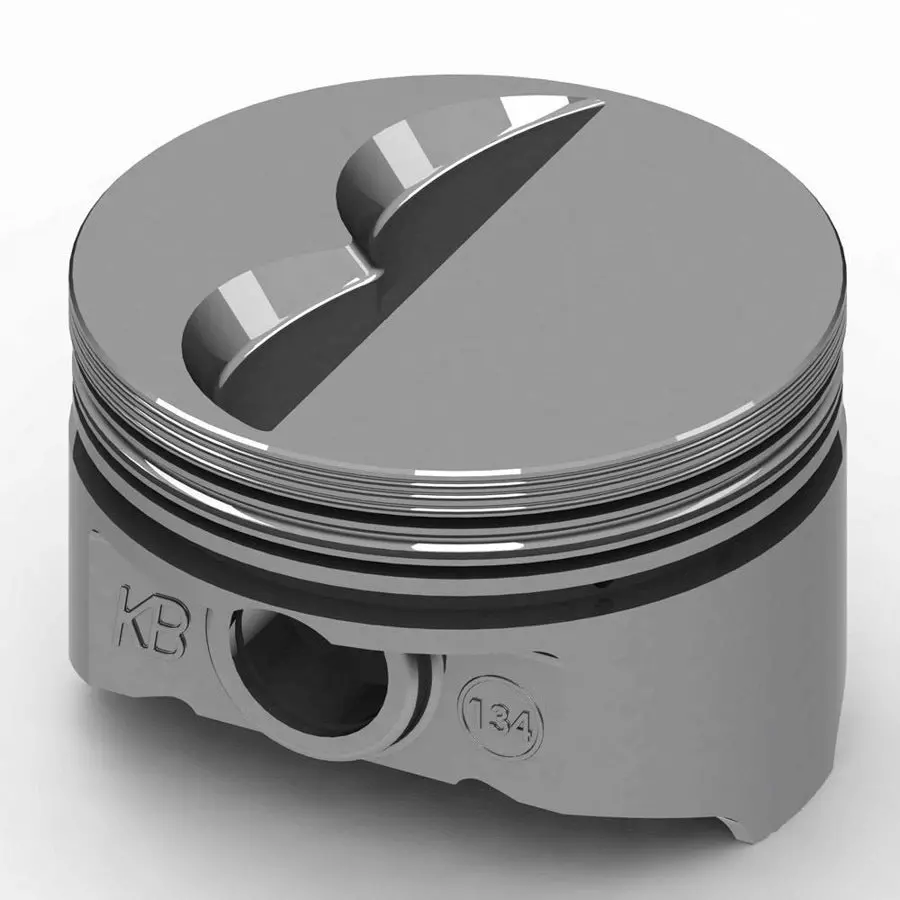 Kb Sbc Flat Top Piston Set 4.040 Bore -7Cc 1
