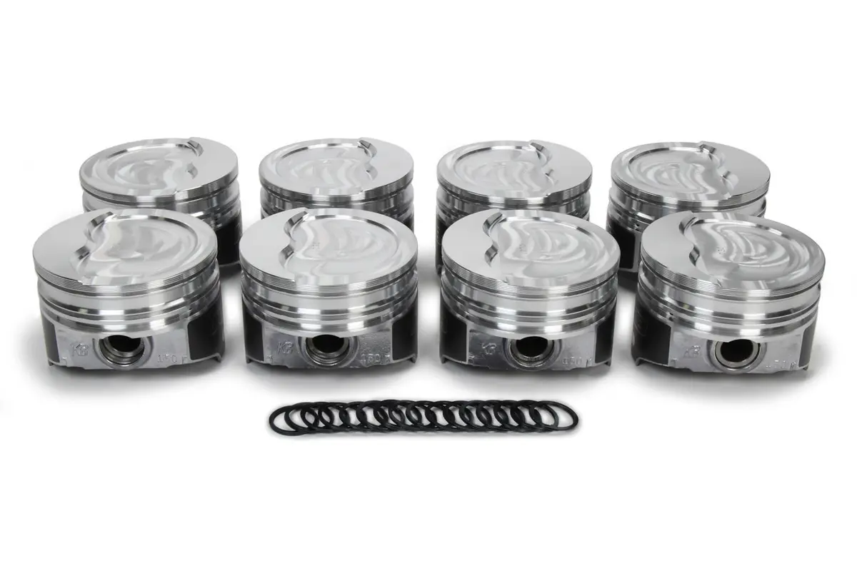 Kb Bbf Flat Top Piston Set 4.390 Bore -2.5Cc 1
