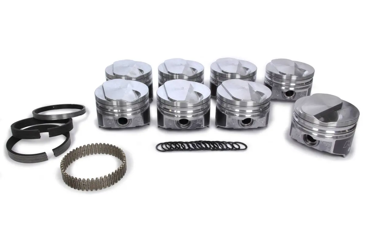 Kb Bbc Domed Piston & Ring Set 4.125 Bore +17Cc 1