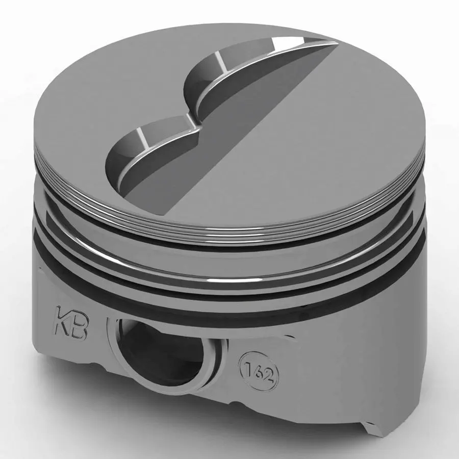 Kb Bbf Flat Top Piston Set 4.390 Bore -2.5Cc 1