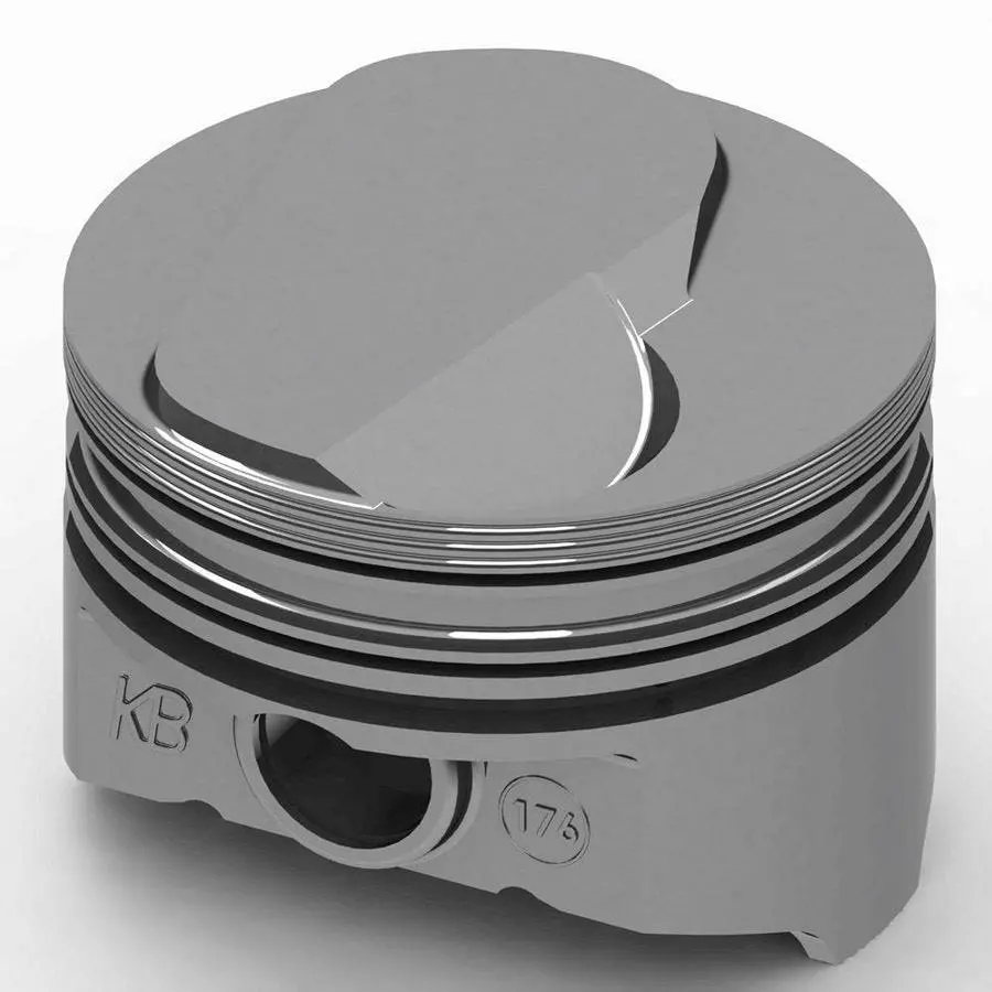 Kb Bbc Domed Piston Set 4.280 Bore +17Cc 1