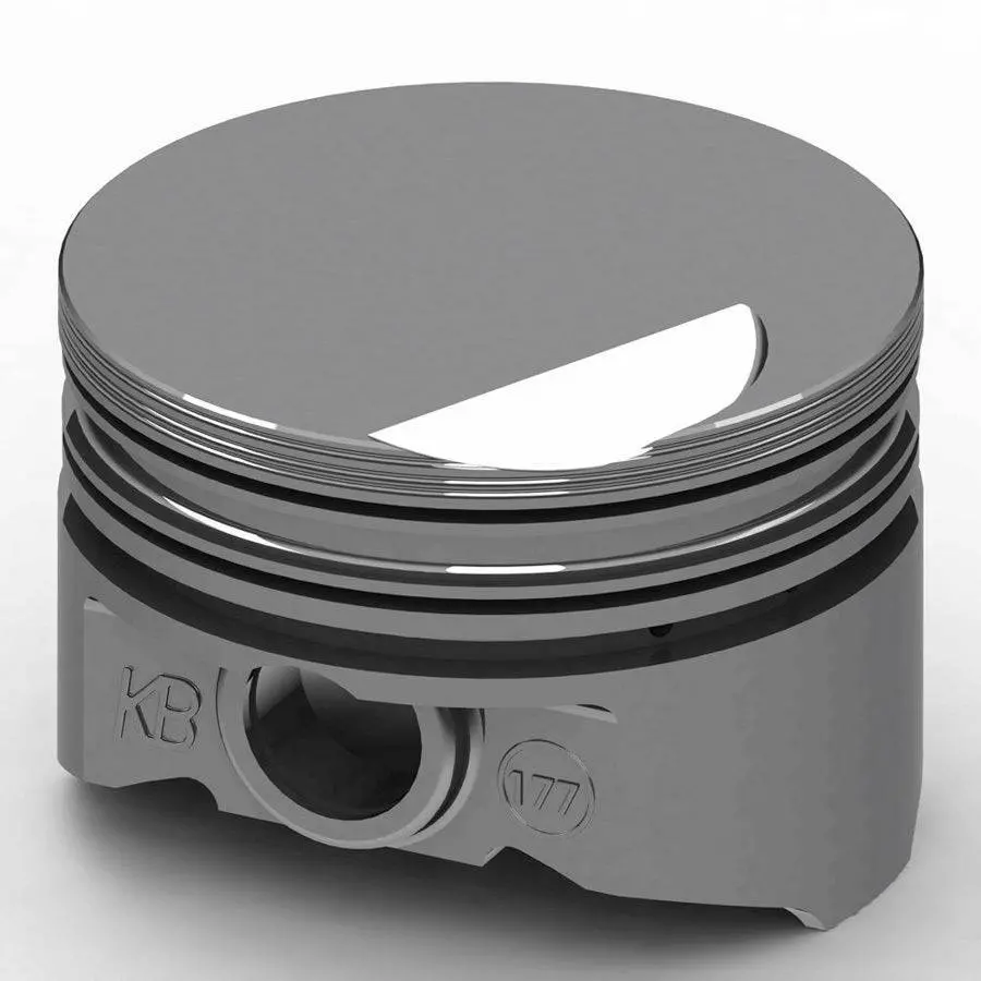 Kb Sbf Flat Top Piston Set 4.030 Bore -6.5Cc 1