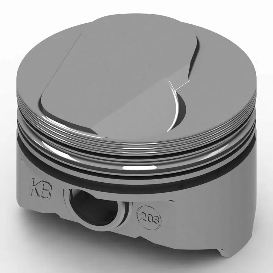 Kb Bbc Domed Piston Set 4.280 Bore +12Cc 1