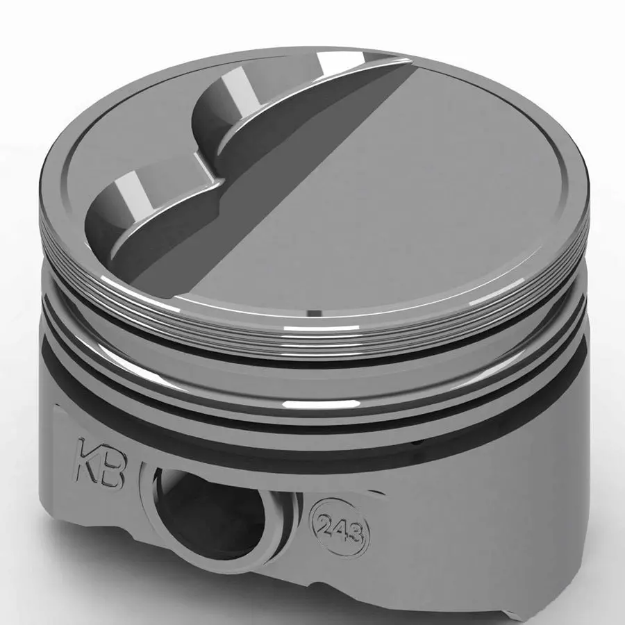 Kb Sbm Flat Top Piston Set 4.070 Bore -6Cc 1