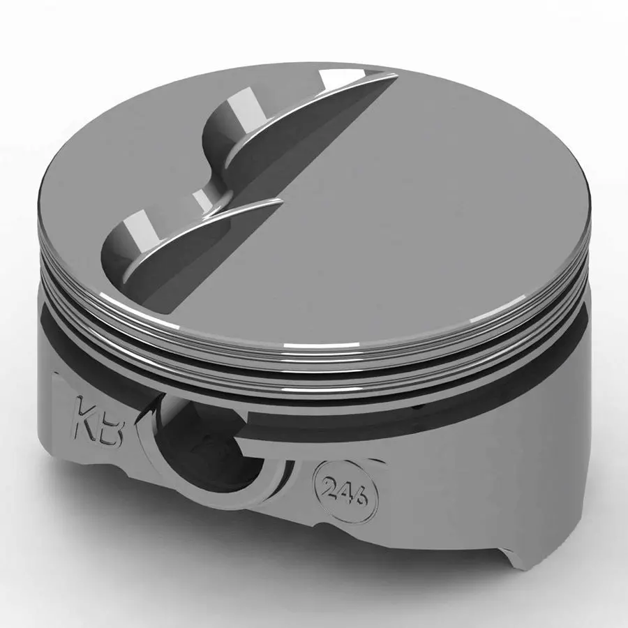 Kb Sbf Flat Top Piston Set 4.030 Bore -6.5Cc 1