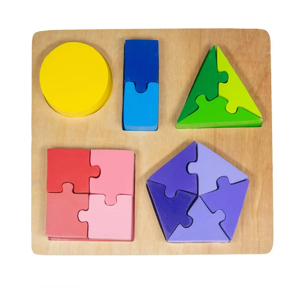 Jigsaw Shape Fraction Puzzle 1