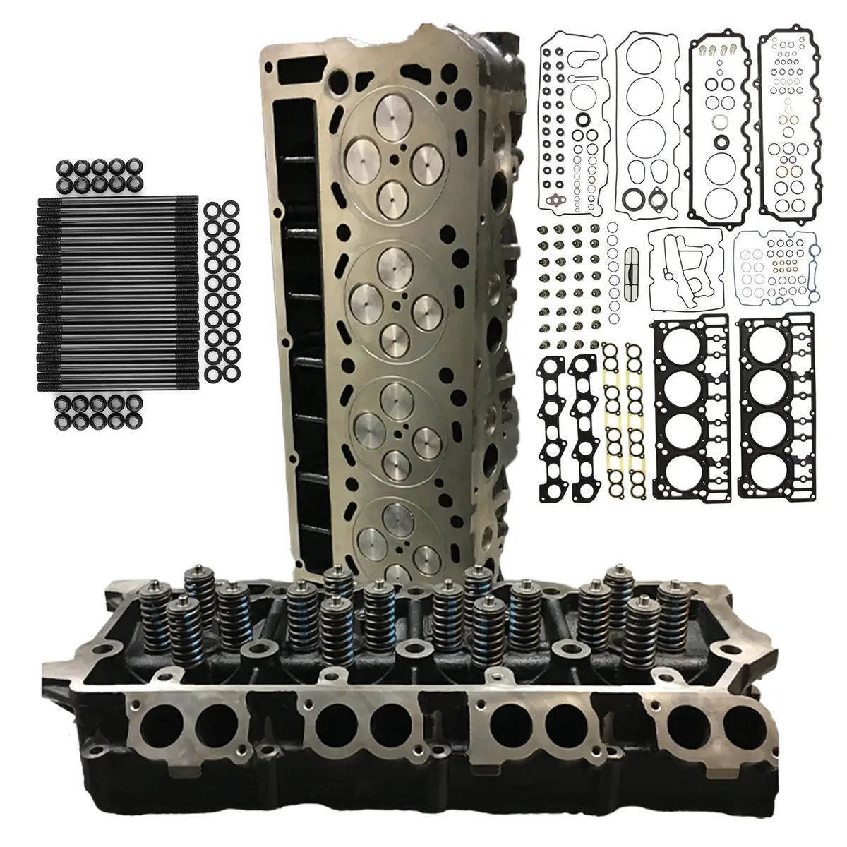 Kdd 6.0 Powerstroke O-Ring Heads - Gaskets & Arp Head Stud Bundle 1