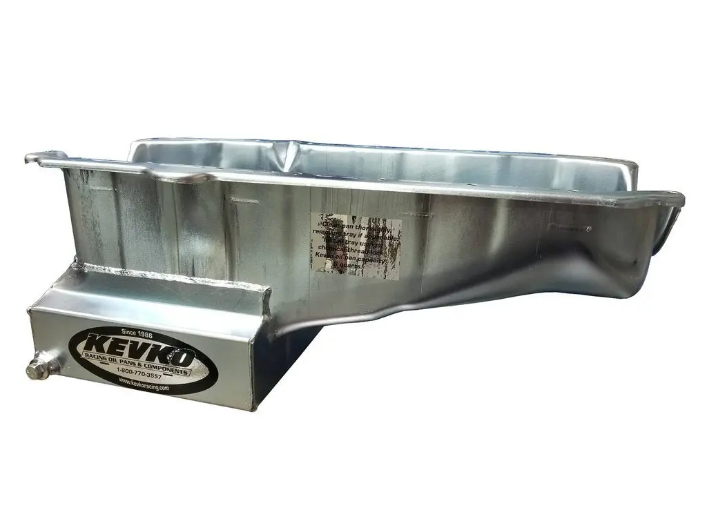 Kevko Sbc Oil Pan 6Qt Street/ Strip Rh Dipstick 80-85 1