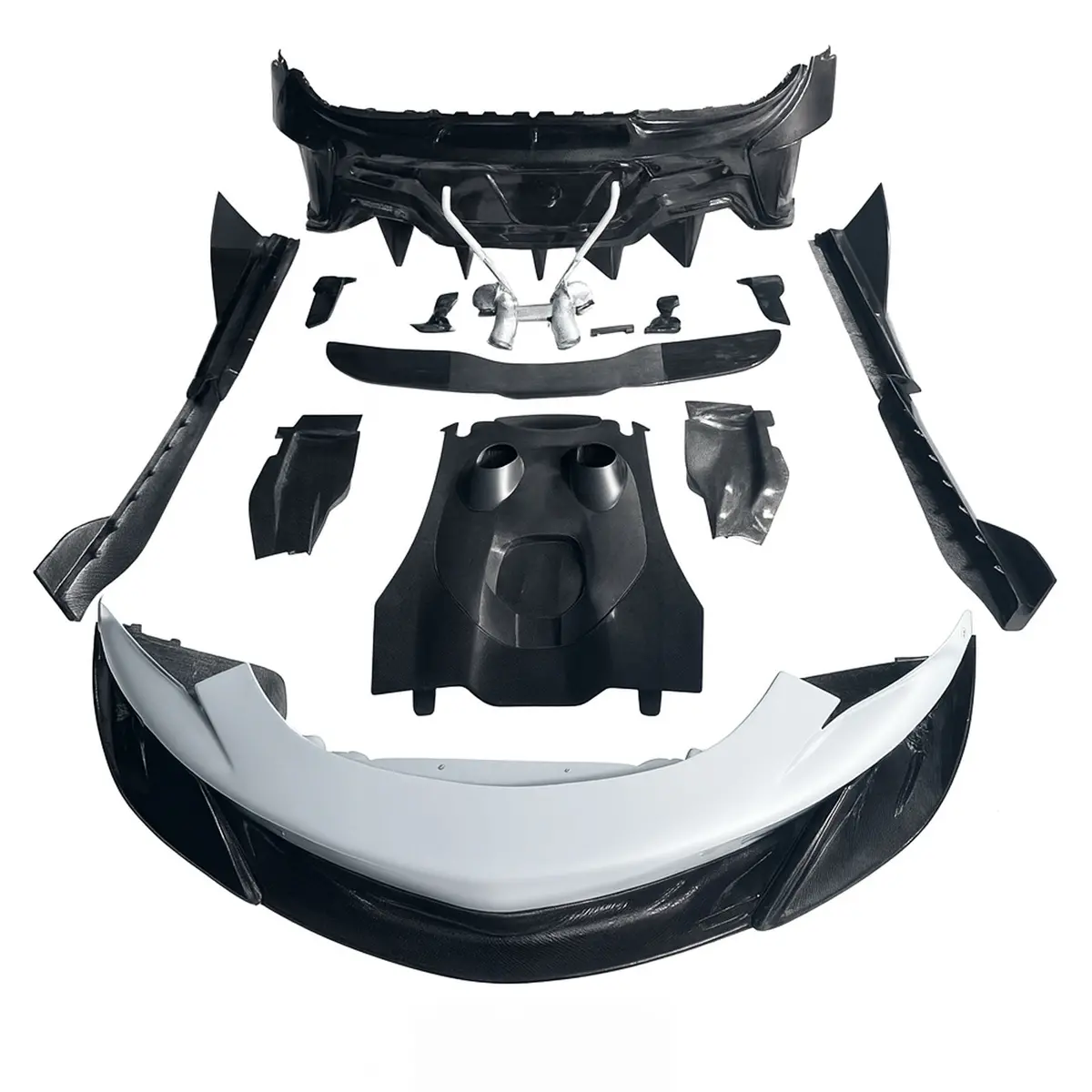 600Lt Conversion Carbon Fiber Body Kit For Mclaren 540C 570S 570Gt 1
