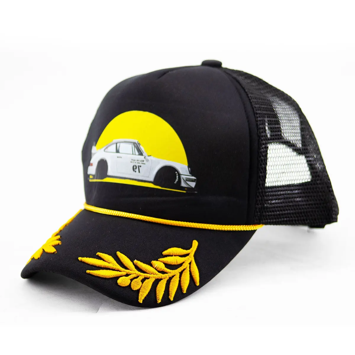 Bull Boost Porsche Baseball Style Premium Mesh Hat 1