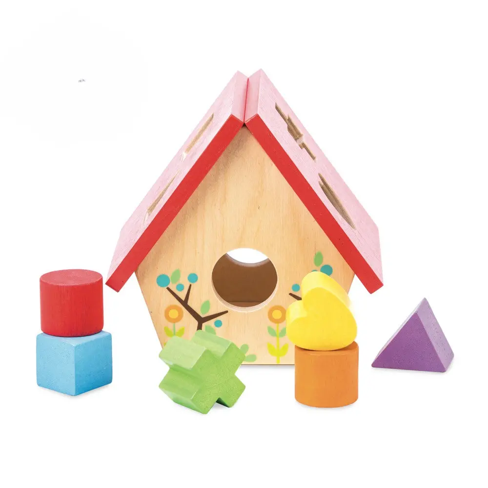 Woodland Bird House Shape Sorter 1