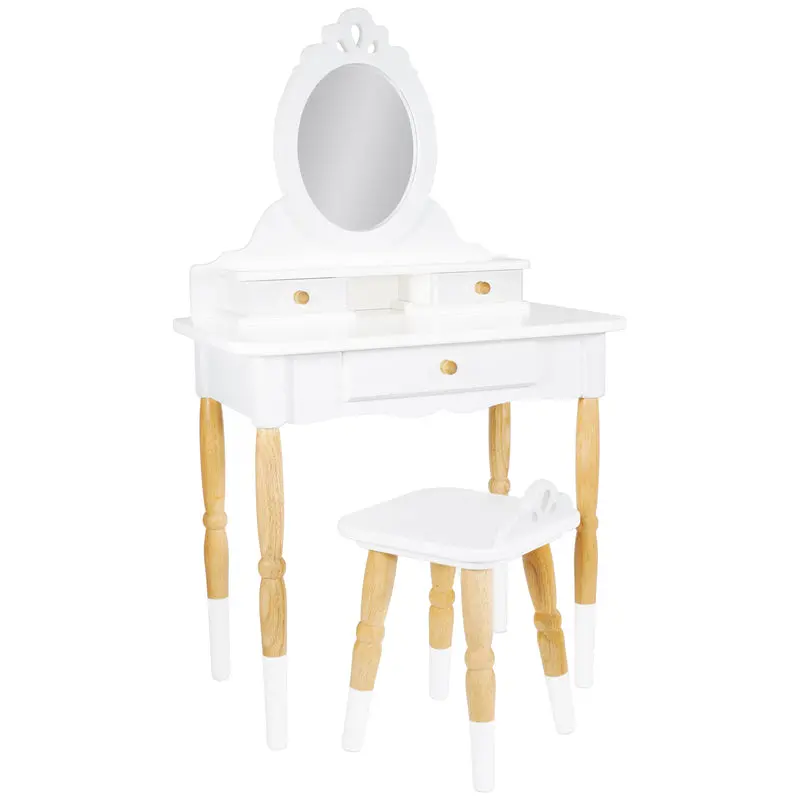 Dressing-Up Vanity Table & Stool 1