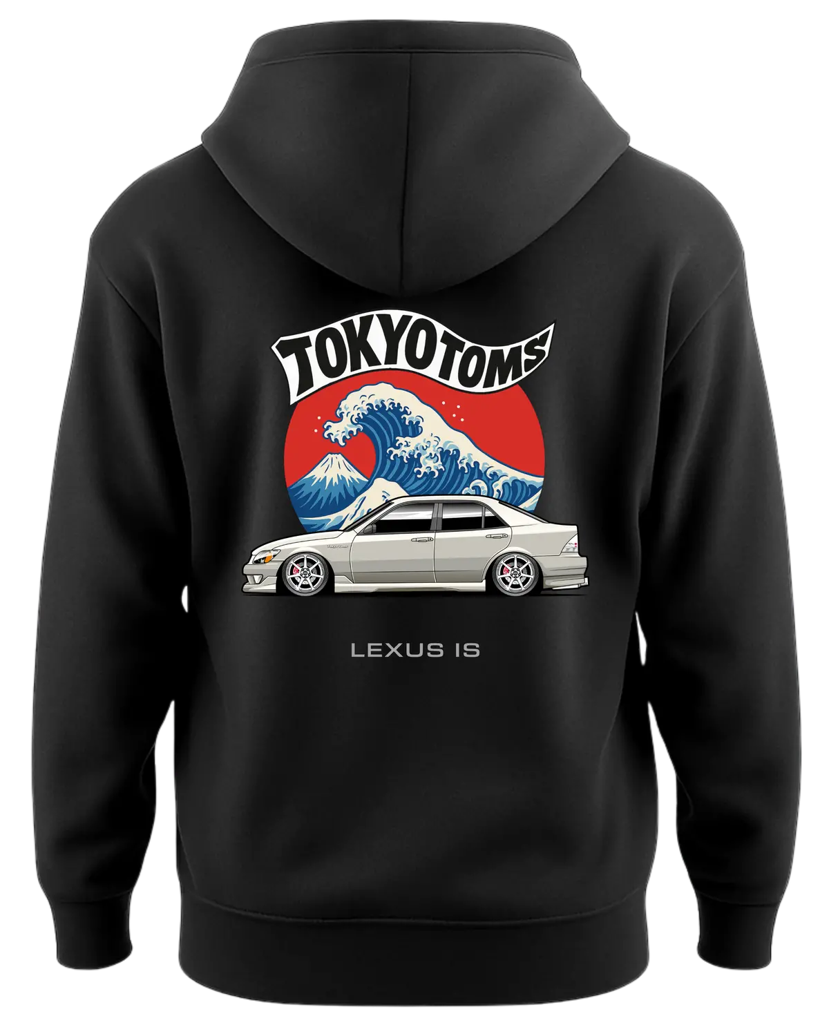Tokyo Toms Lexus Is Wave Hoodie 1