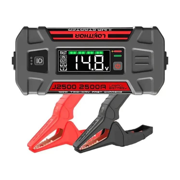 Lokithor J2500 Jump Starter With Lifepo4 Safety Battery 2500Amp 1