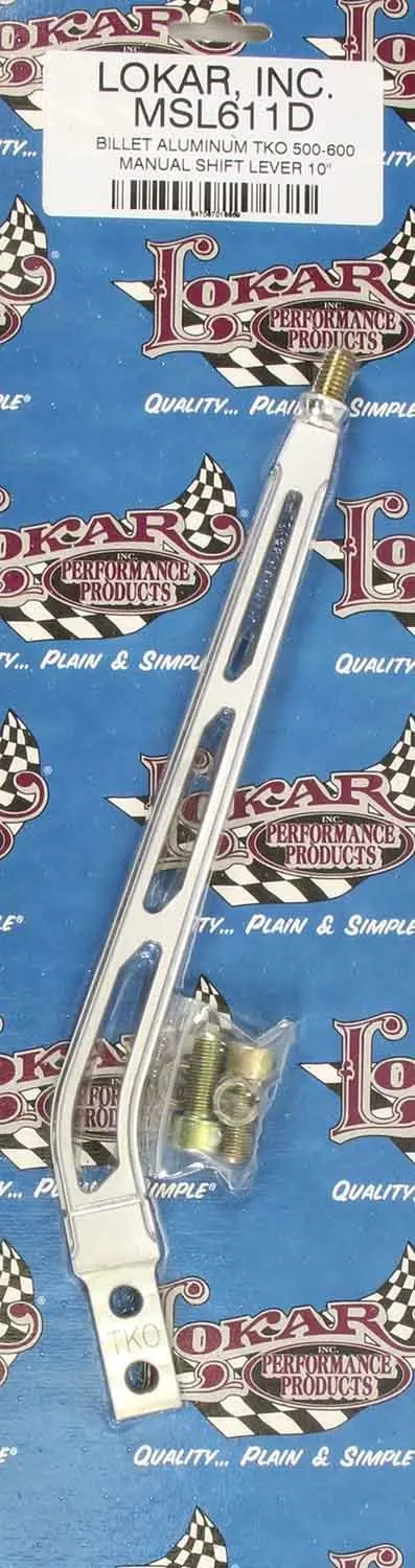 Shift Lever Tko 500-600 Aluminum 10In Brushed 1