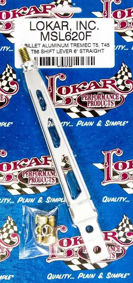 Shift Lever Tko 500-600 Aluminum 6In Brushed 1