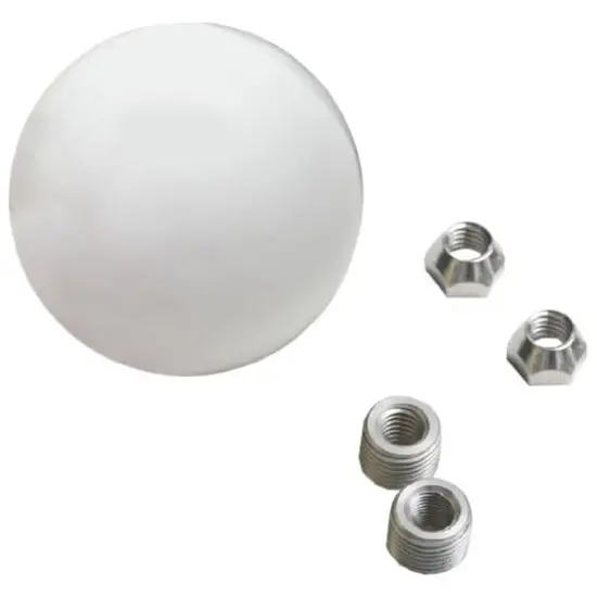 Shift Knob 2-1/4In White 1