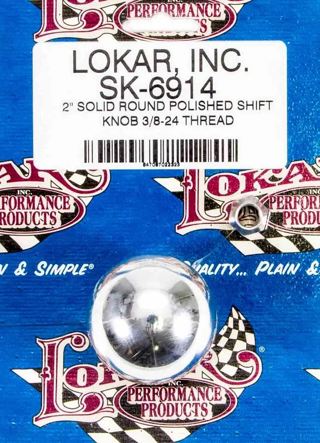 2In Shift Knob Solid Round Polished 1