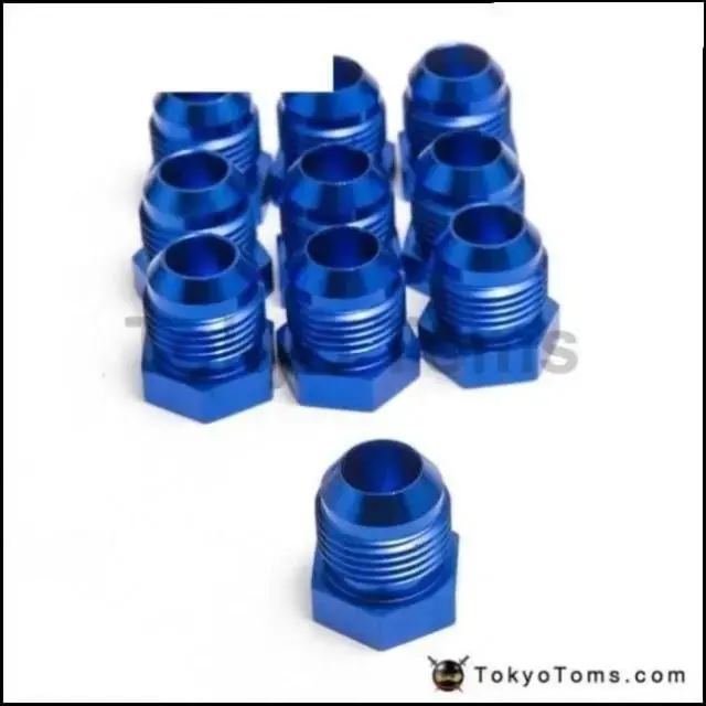 10Pcs/Lot Oil Cooler Fitting (Blue,H Q) An10-One 1