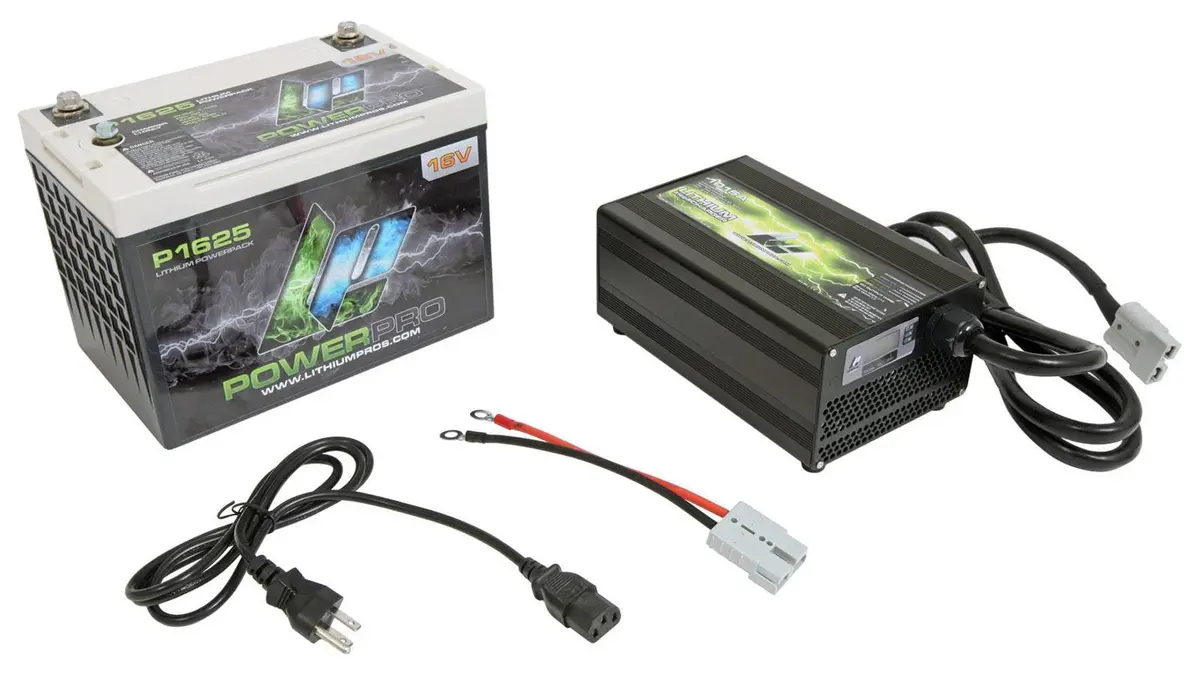 Lithium-Ion Power Pack 16V Battery W/Charger 1