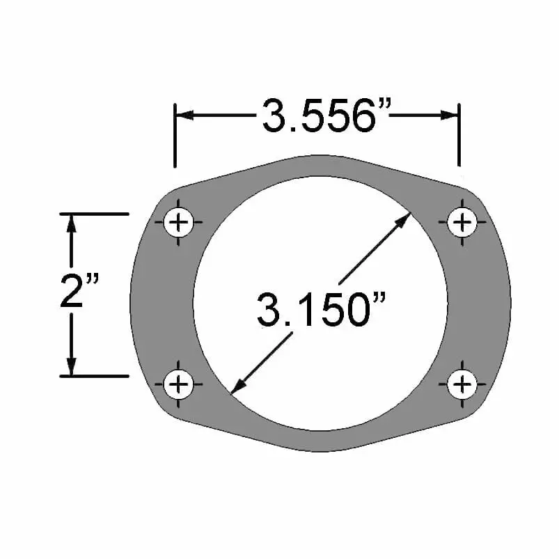 Str-B1706wce - Strange Evolution Dynamic Drive Mount Rear Brake Kit For New Style Big Ford / Torino Housing Ends With Evolution S Rotors, 4 Piston Billet Evolution 4 Calipers & Dtc-30 Semi Metallic Pads 2