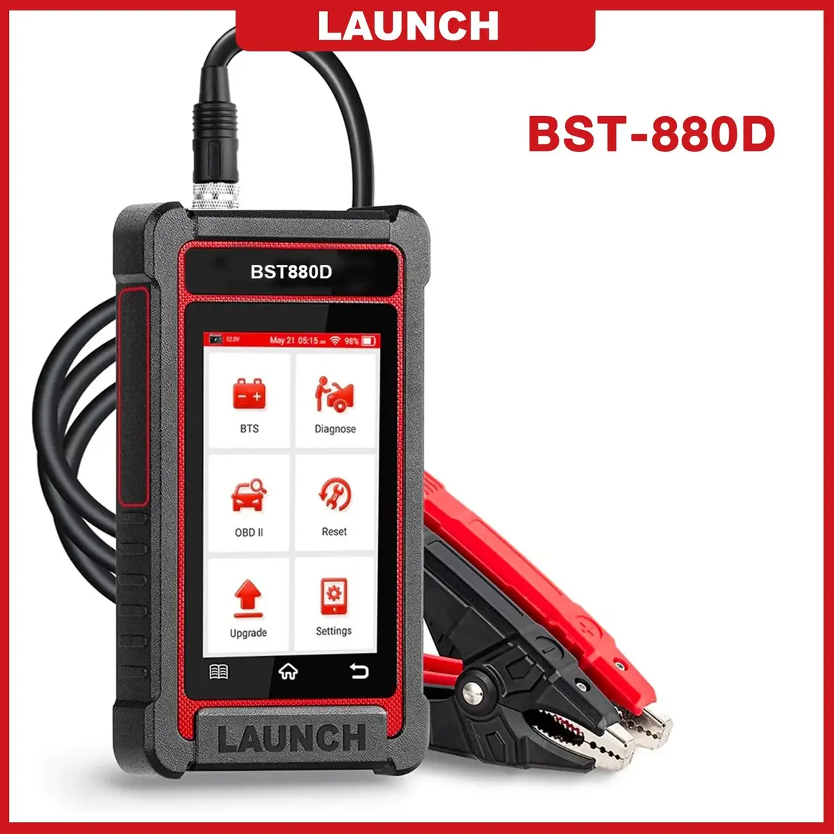Launch Bst-880D Code Reader & Battery Tester 1