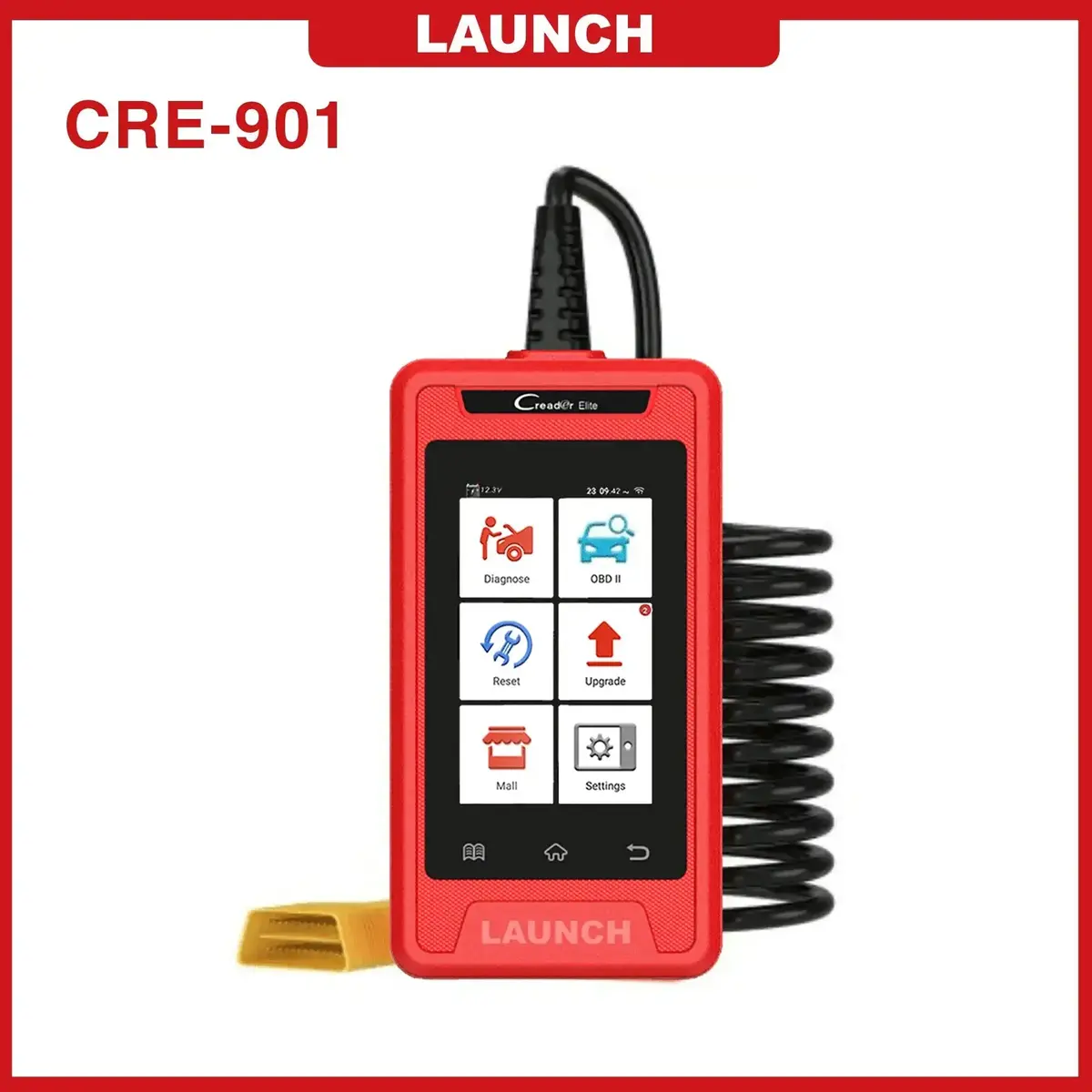Launch Cre901 Car Scan Tool Creader Elite Full System Diagnostic Obd2 Scanner Tool 1
