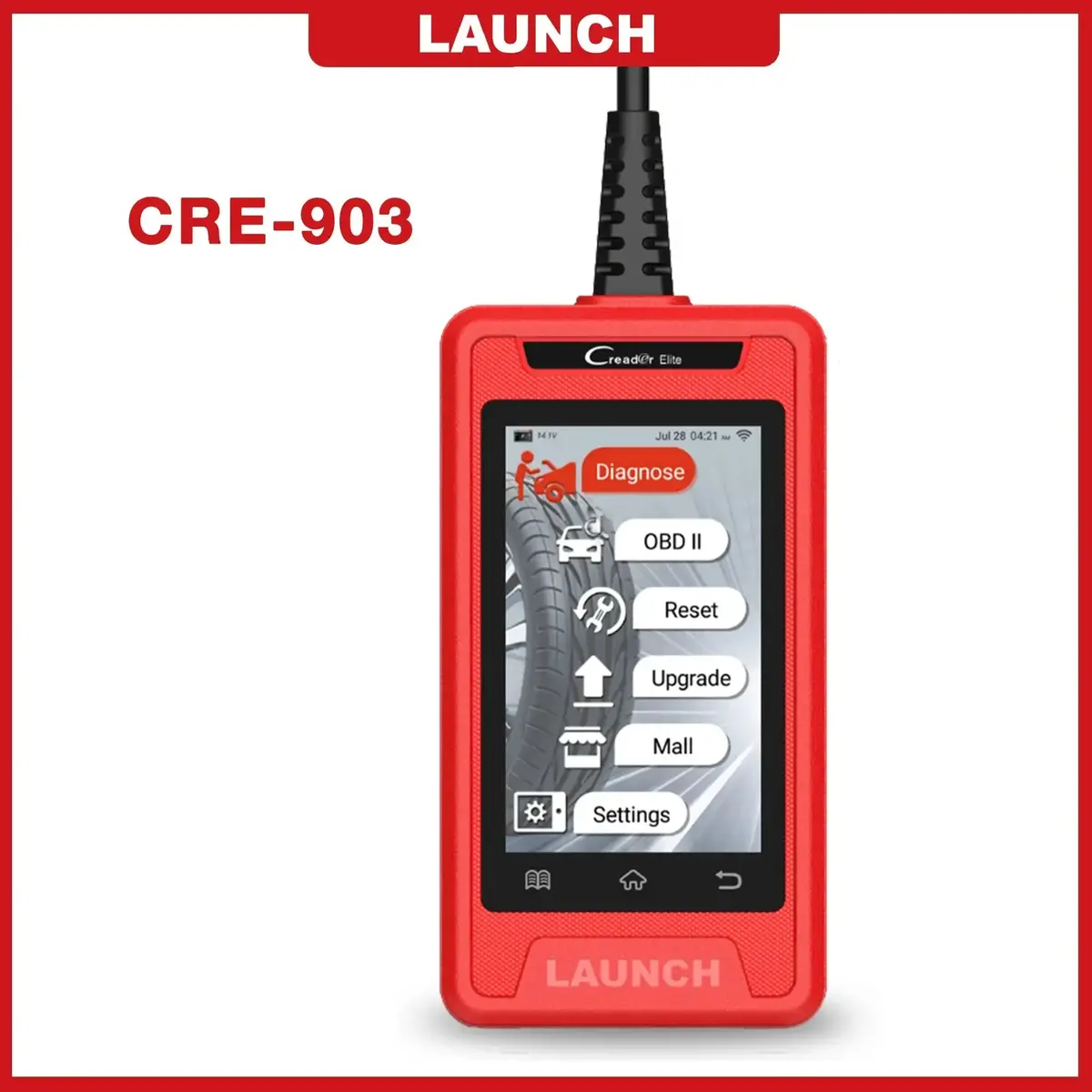 Launch Cre903 Full System Diagnostic Obd2 Scanner Launch Scan Tool 1