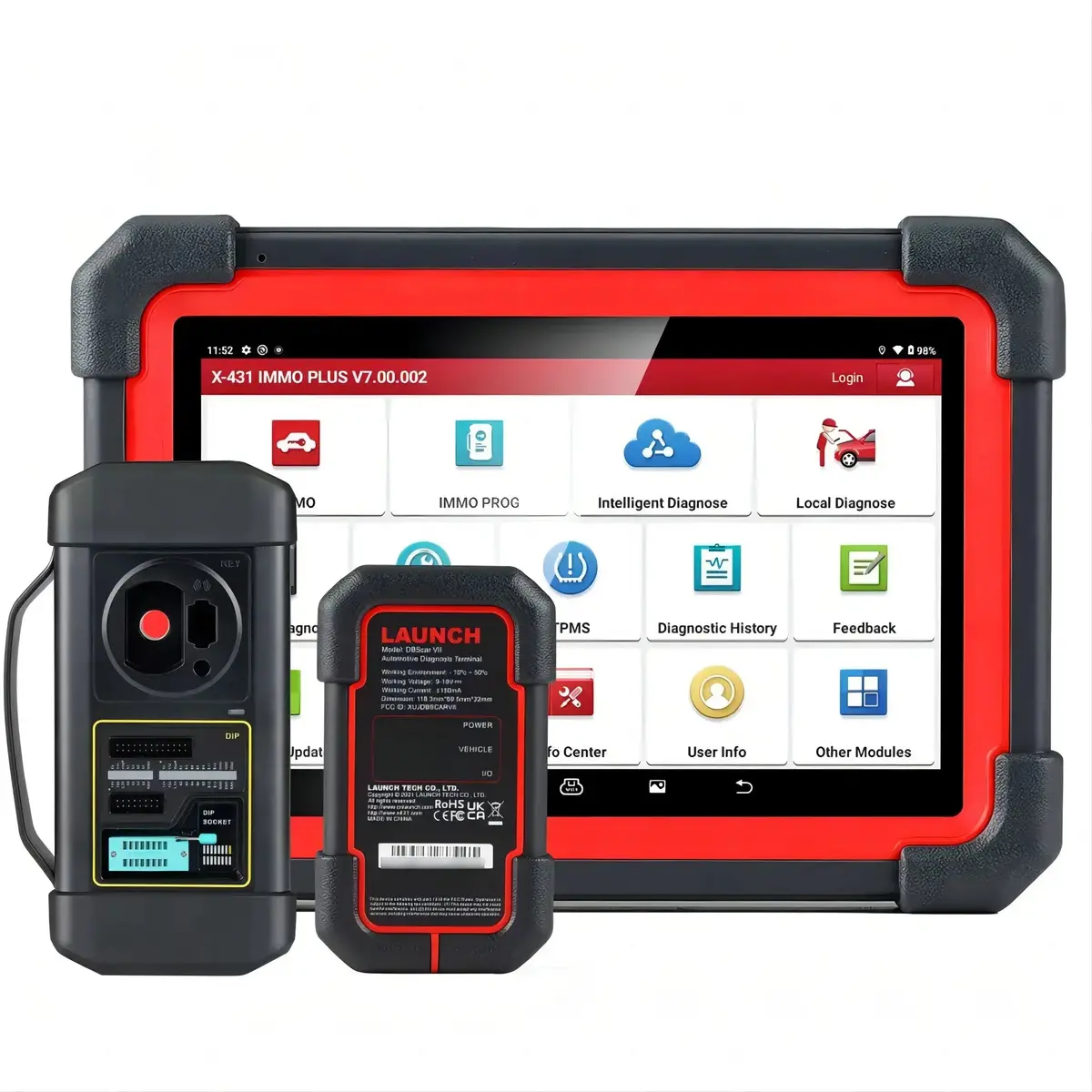 Launch X431 Immo Pro Elite Diagnostic Scan Tool 2