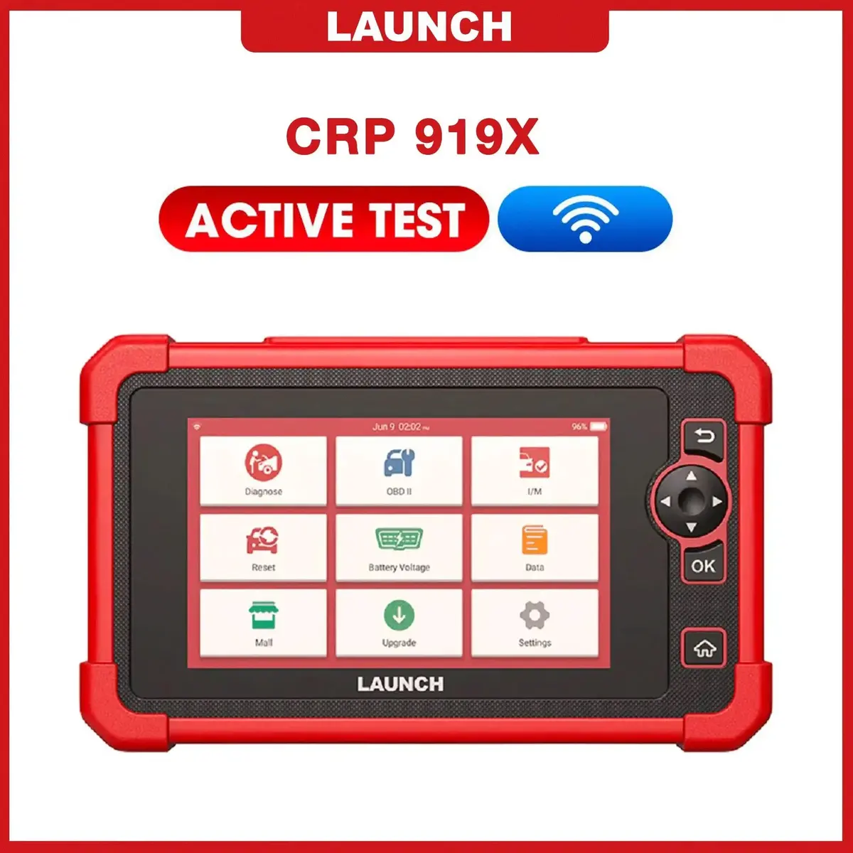 Launch X431 Crp919x Obd2 Scanner Bi-Directional Diagnostic Scan Tool 1