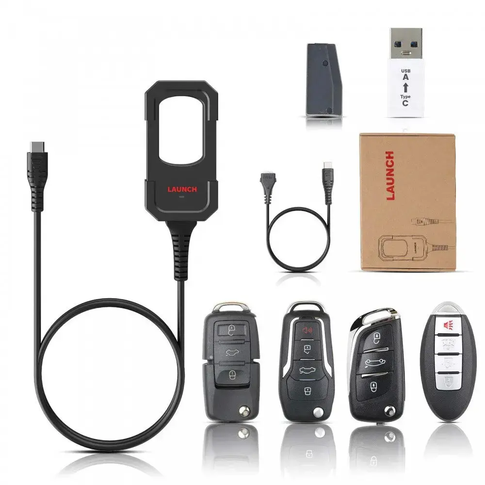 Launch X431 Key Programmer Remote Maker With 4 Sets Of Smart Keys And Super Chip 1