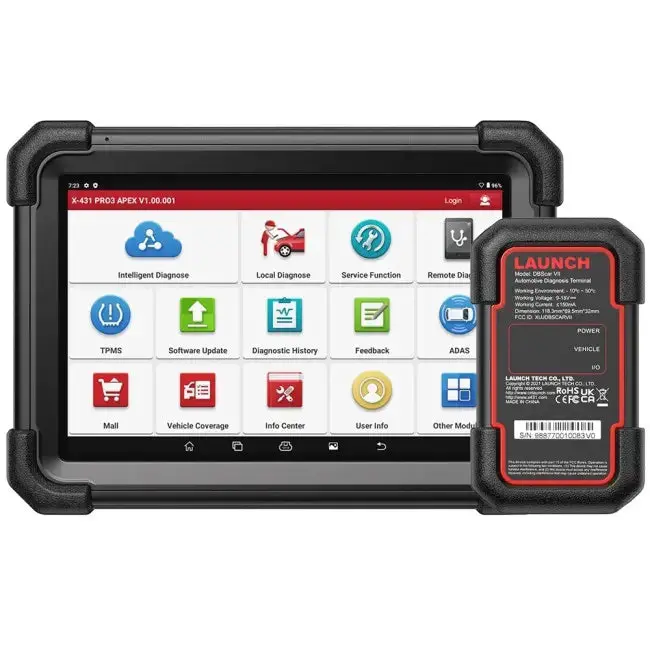 Launch X431 Pro3 Apex 10.1" Bidirectional Scan Tool Car Diagnostic Scanner 1