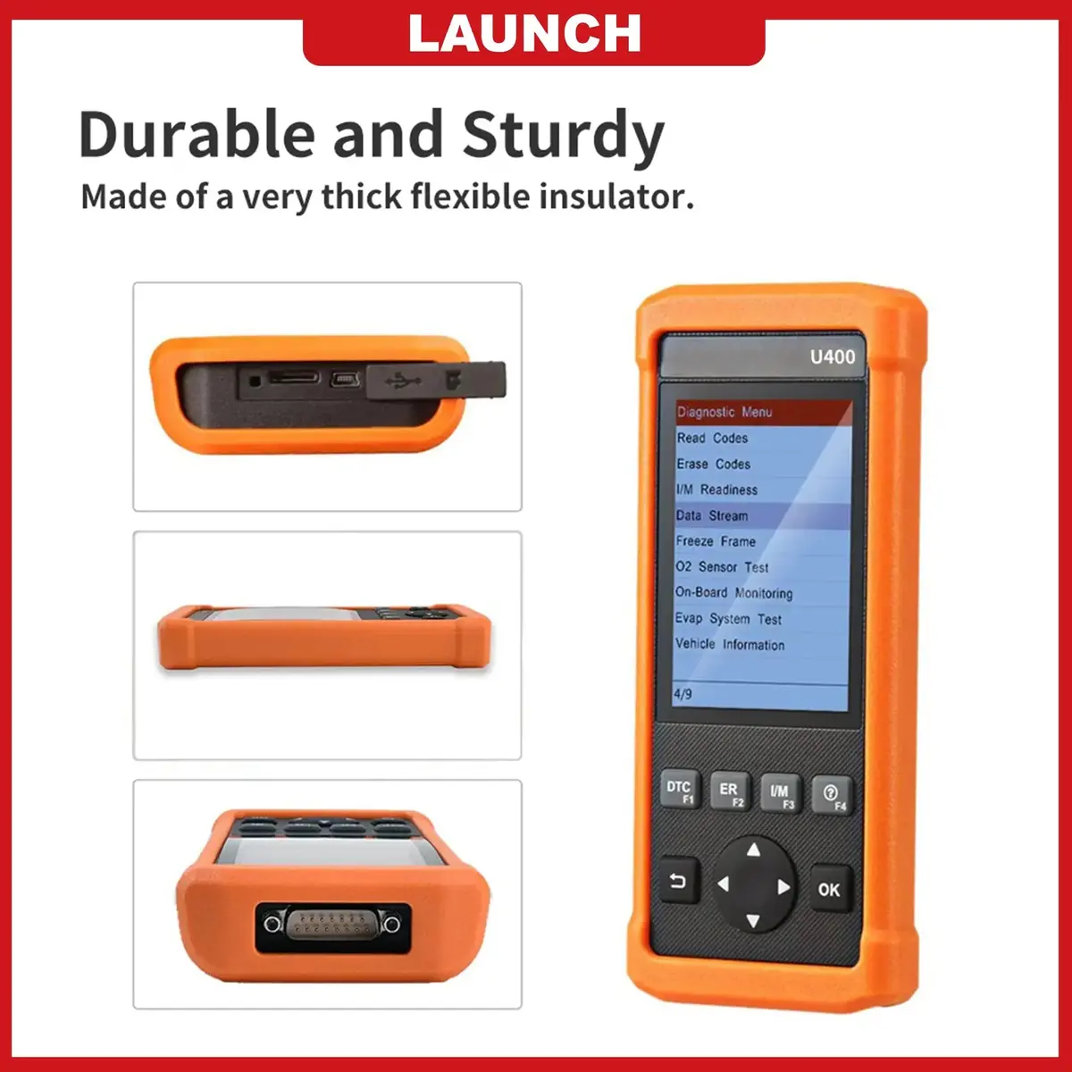 Launch U400 Obd2 Automotive Scanner Code Reader Diagnostic Car Scan Tool 1