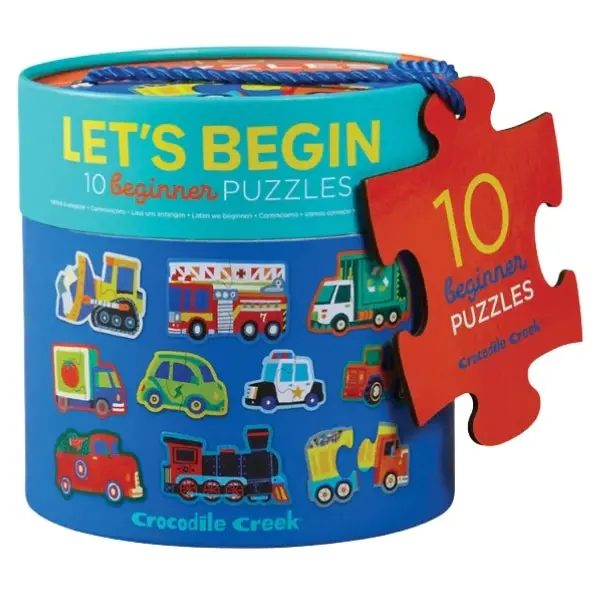 Vehicles Let's Begin 2 Pc Puzzle 1