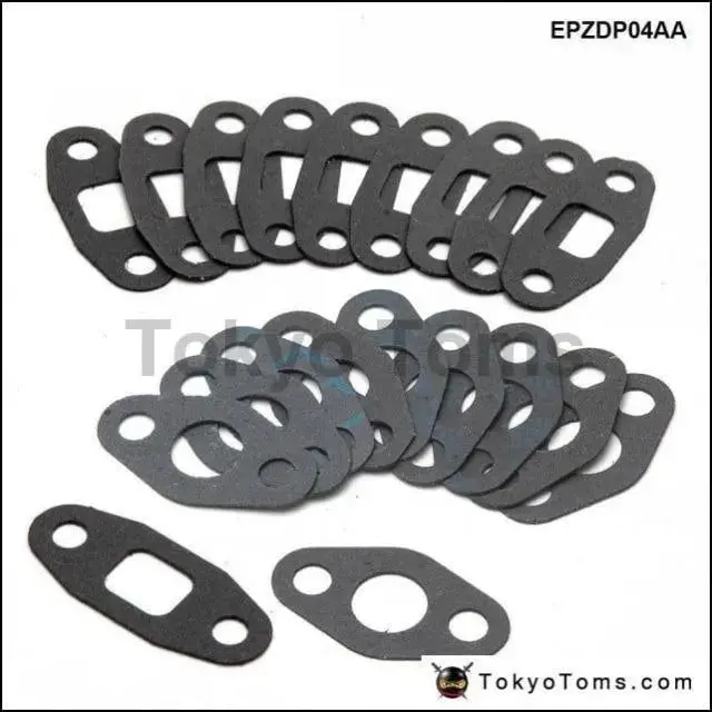10Pair/Lot Turbo Gaskets T3 T4 Turbine Oil Drain Gaskets Epzdp04aa 1
