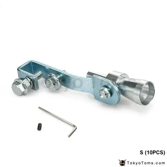 Universal Turbo Sound Whistle Muffler Exhaust Pipe Blow Off Vale Bov Simulator Whistler Size S 10Pcs/Lot 1