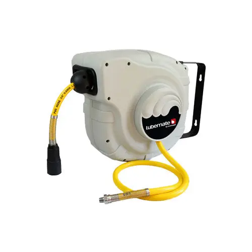 Lubemate Retractable Air & Water Hose Reels 1