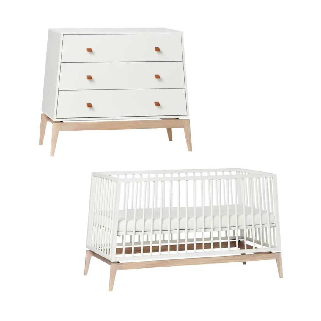 Leander Luna Cot + Dresser 1
