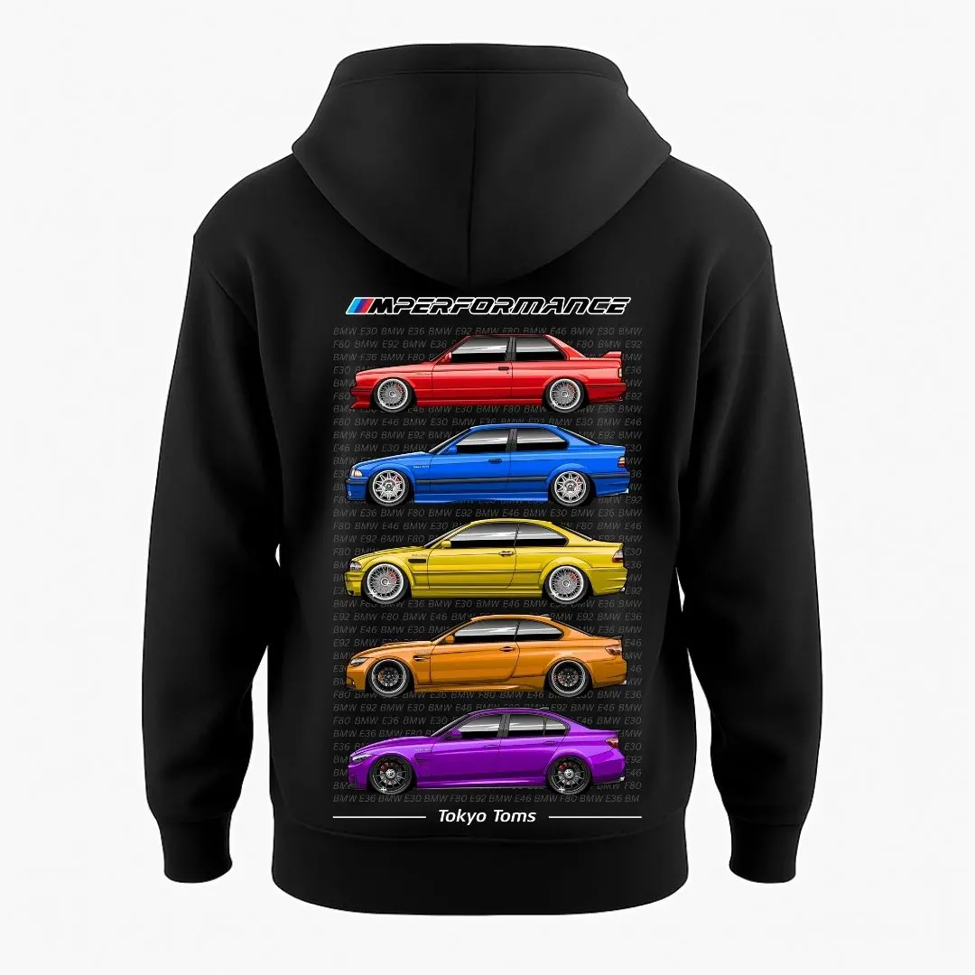 E30 E46 F80 Generations Hoodie 1