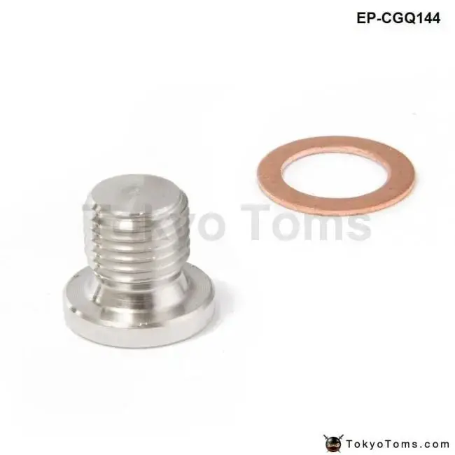 M12 X 1.25Mm Oxygen O2 Lambda Sensor Blanking Exhaust Plug Cap Fits Motorcycles And Cars 1