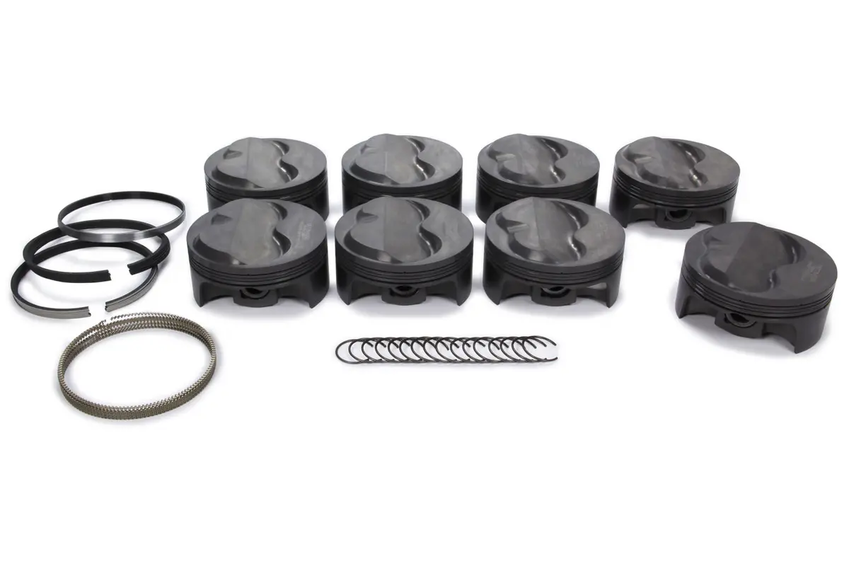 Mahle Sbc Powerpak Piston Set 4.030 Bore Flat-Top -9Cc 1