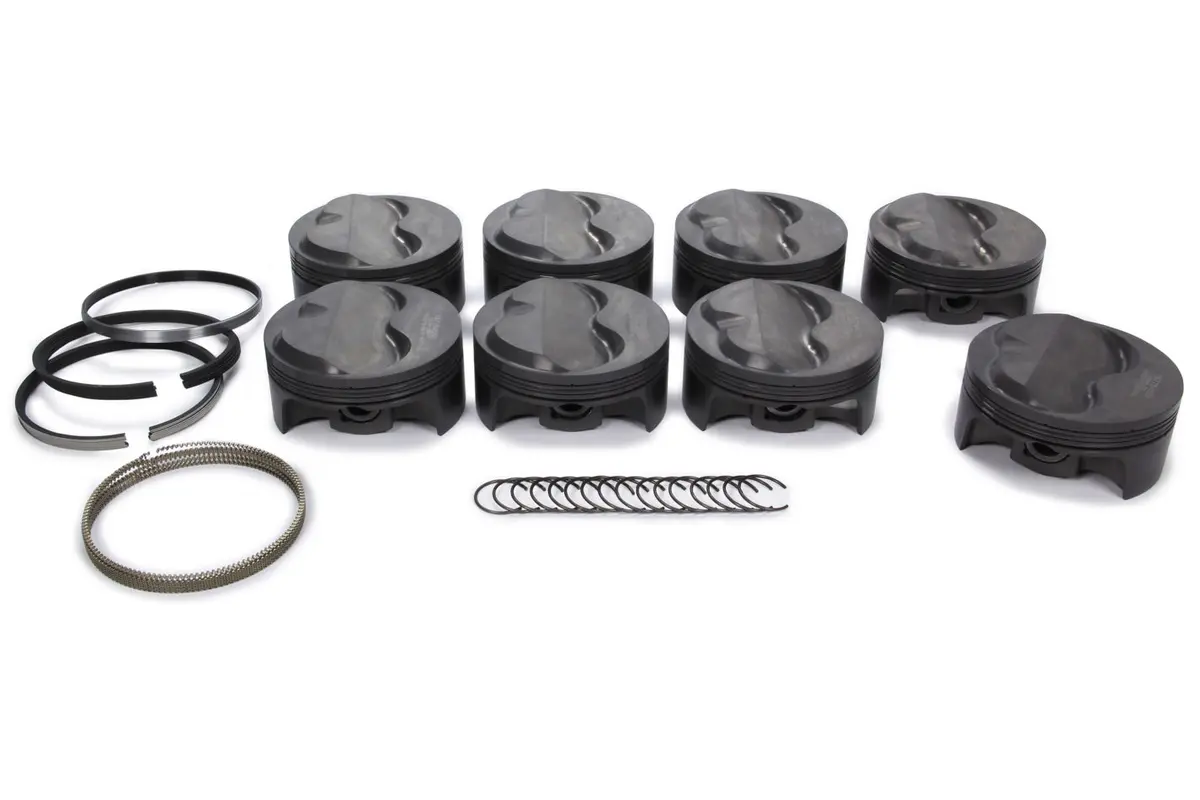 Mahle Sbc Powerpak Piston Set 4.030 Bore Flat-Top -9Cc 1