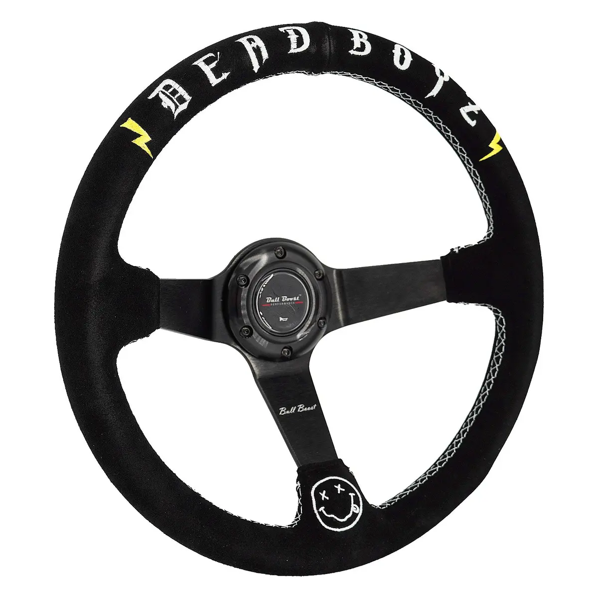 Universal Deadboyz 350Mm 3"Deep Dish 6-Bolt Steering Wheel | 150 Entries 1
