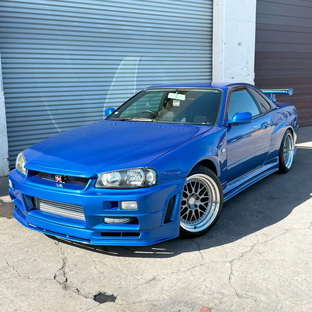 1998 Nissan Skyline R34 Gtt Bayside Blue 1