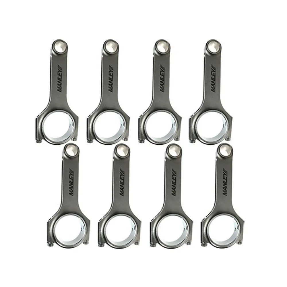 Manley Bbc 6.700 H-Beam Rods 4340 W/Arp2000 Bolts 1