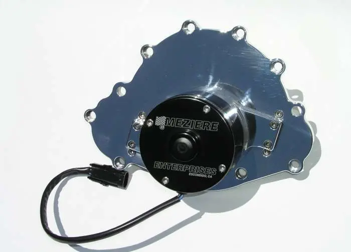Pontiac Billet Elec. W/P - Polished 1