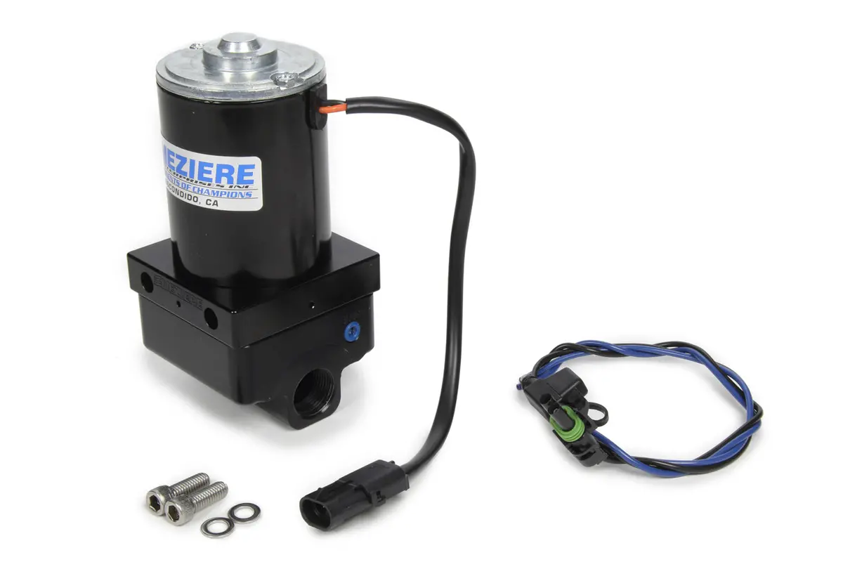 Meziere Inline Electric W/P - W/ 3/4Npt Ports - Black 1