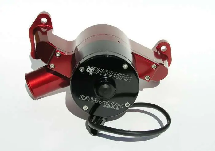 Meziere Sbc Billet Electric W/P - Hi-Flow - Red 1