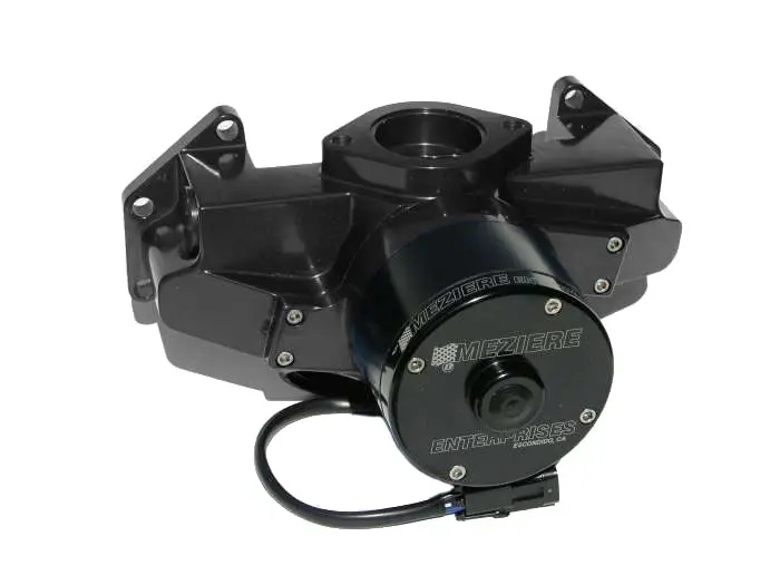 Bbm Billet Electric W/P Hi-Flow - Black 1
